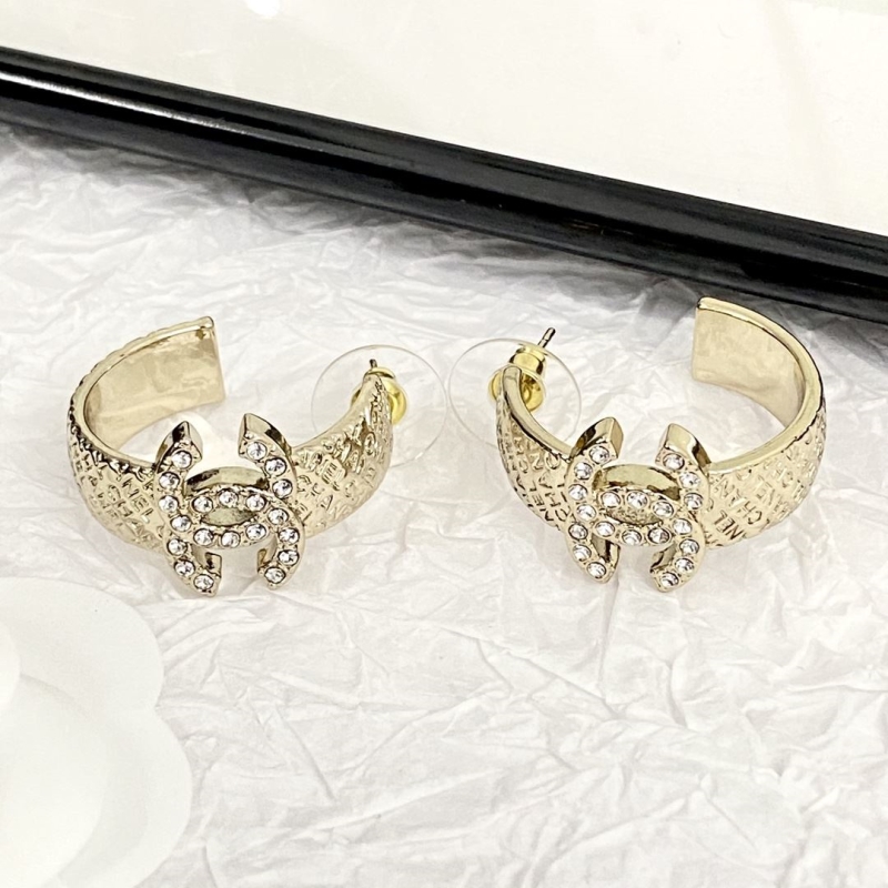 Ch*el earrings